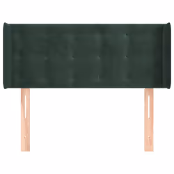 VidaXL 3119247 tête de lit et pied de lit Vert foncé