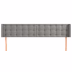VidaXL 3119256 tête de lit et pied de lit Gris clair