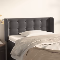 VidaXL 3119257 tête de lit et pied de lit Gris foncé