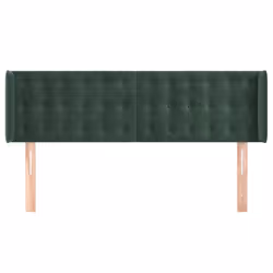 VidaXL 3119265 tête de lit et pied de lit Vert foncé
