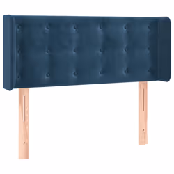 VidaXL 3119266, Bleu foncé, Polyester, Bois, 1830 mm, 78 cm, 88 cm, 160 mm