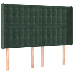 VidaXL 3119271 tête de lit et pied de lit Vert foncé