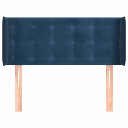 VidaXL 3119272 tête de lit et pied de lit Bleu foncé