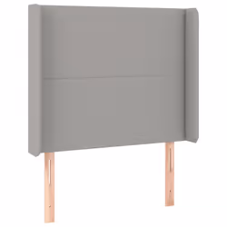 VidaXL 3119274, Gris clair, Polyester, Bois, 830 mm, 118 cm, 128 cm, 160 mm