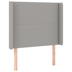 VidaXL 3119274 tête de lit et pied de lit Gris clair