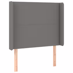 VidaXL 3119275, Gris foncé, Polyester, Bois, 830 mm, 118 cm, 128 cm, 160 mm
