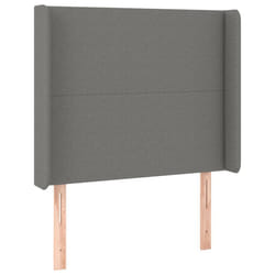VidaXL 3119275 tête de lit et pied de lit Gris foncé