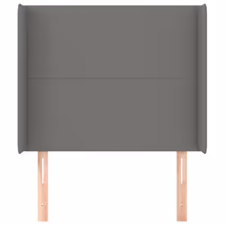 VidaXL 3119275 tête de lit et pied de lit Gris foncé