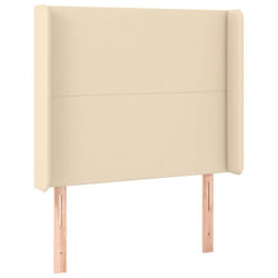 VidaXL 3119279 tête de lit et pied de lit Crème