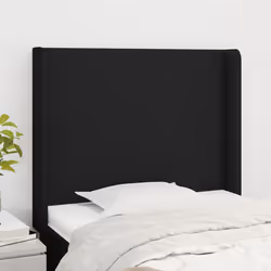 VidaXL 3119284 tête de lit et pied de lit Noir