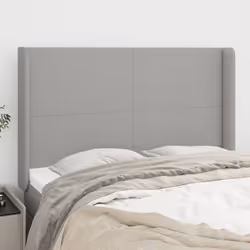 VidaXL 3119298 tête de lit et pied de lit Gris clair