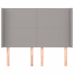 VidaXL 3119298 tête de lit et pied de lit Gris clair
