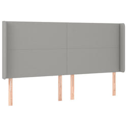 VidaXL 3119306 tête de lit et pied de lit Gris clair