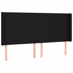 VidaXL 3119316, Noir, Polyester, Bois, 1830 mm, 118 cm, 128 cm, 160 mm