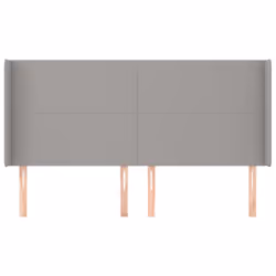 VidaXL 3119322 tête de lit et pied de lit Gris clair