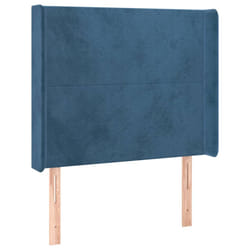 VidaXL 3119334 tête de lit et pied de lit Bleu foncé