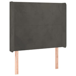 VidaXL 3119343 tête de lit et pied de lit Gris foncé