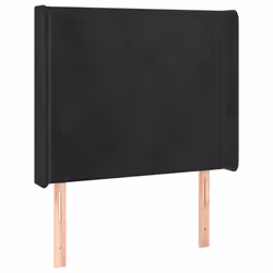 VidaXL 3119344, Noir, Polyester, Bois, 1030 mm, 118 cm, 128 cm, 160 mm