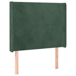 VidaXL 3119345 tête de lit et pied de lit Vert foncé