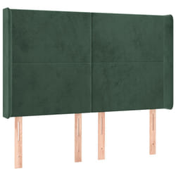 VidaXL 3119351 tête de lit et pied de lit Vert foncé