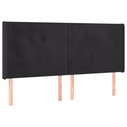 VidaXL 3119362, Noir, Polyester, Bois, 1830 mm, 118 cm, 128 cm, 160 mm
