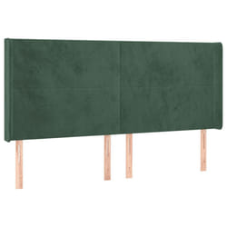 VidaXL 3119363 tête de lit et pied de lit Vert foncé
