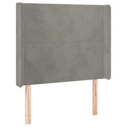 VidaXL 3119366 tête de lit et pied de lit Gris clair