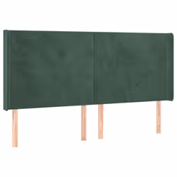 VidaXL 3119369, Vert foncé, Polyester, Bois, 2030 mm, 118 cm, 128 cm, 160 mm
