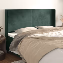 VidaXL 3119369 tête de lit et pied de lit Vert foncé