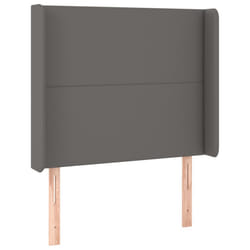 VidaXL 3119376 tête de lit et pied de lit Gris