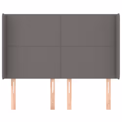 VidaXL 3119394 tête de lit et pied de lit Gris