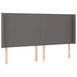 VidaXL 3119412, Gris, Coton, Polyester, Polyvinyl chloride (PVC), 2030 mm, 118 cm, 128 cm, 160 mm