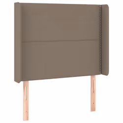 VidaXL 3119418, Taupe, Polyester, Bois, 830 mm, 118 cm, 128 cm, 160 mm