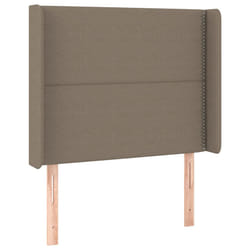 VidaXL 3119418 tête de lit et pied de lit Taupe
