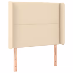 VidaXL 3119419, Crème, Polyester, Bois, 830 mm, 118 cm, 128 cm, 160 mm