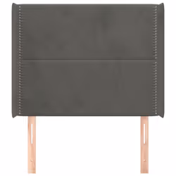 VidaXL 3119471 tête de lit et pied de lit Gris foncé