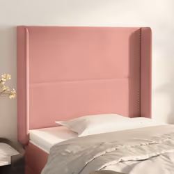 VidaXL 3119487 tête de lit et pied de lit Rose