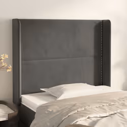 VidaXL 3119489 tête de lit et pied de lit Gris foncé