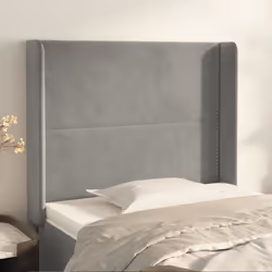 VidaXL 3119494 tête de lit et pied de lit Gris clair