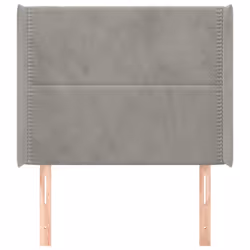 VidaXL 3119494 tête de lit et pied de lit Gris clair