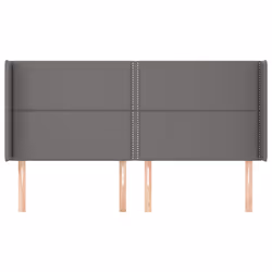VidaXL 3119546 tête de lit et pied de lit Gris