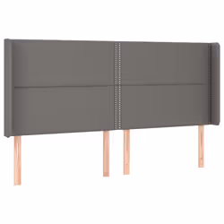 VidaXL 3119552, Gris, Coton, Polyester, Polyvinyl chloride (PVC), 2030 mm, 118 cm, 128 cm, 160 mm