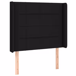 VidaXL 3119556, Noir, Polyester, Bois, 830 mm, 118 cm, 128 cm, 160 mm