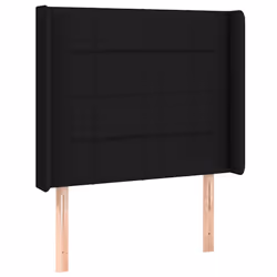 VidaXL 3119572, Noir, Polyester, Bois, 1030 mm, 118 cm, 128 cm, 160 mm