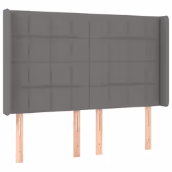 VidaXL 3119579, Gris foncé, Polyester, Bois, 1470 mm, 118 cm, 128 cm, 160 mm