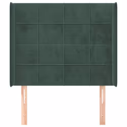 VidaXL 3119613 tête de lit et pied de lit Vert foncé