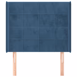 VidaXL 3119614 tête de lit et pied de lit Bleu foncé