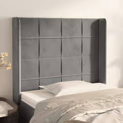 VidaXL 3119616 tête de lit et pied de lit Gris clair