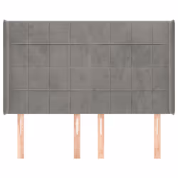 VidaXL 3119628 tête de lit et pied de lit Gris clair