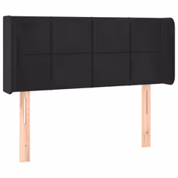 VidaXL 3119630, Noir, Polyester, Bois, 1470 mm, 118 cm, 128 cm, 160 mm